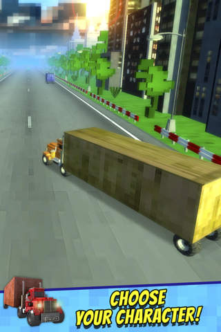 Truck Survival Block Games - Mine Free Truck Racin - náhled