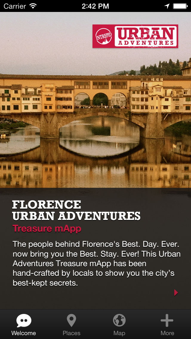 Florence Urban Adventures - Travel Guide Treasure mApp screenshot 1