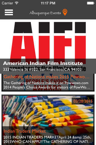 Albuquerque Native Events - náhled