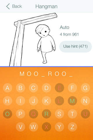 Hangman 2 - word game. Addictive quiz with words g - náhled