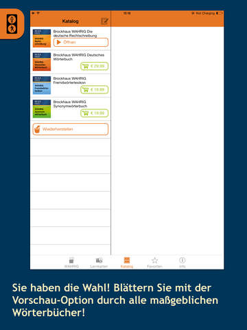 Brockhaus WAHRIG Wörterbücher screenshot 6