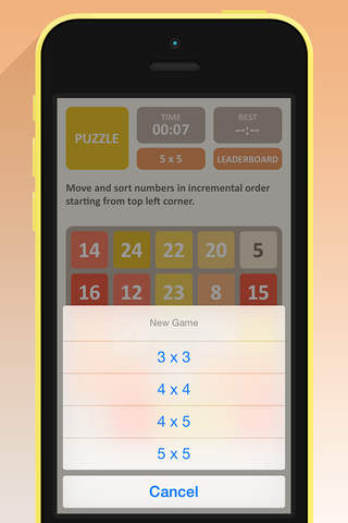 Puzzle Numbers Game - náhled