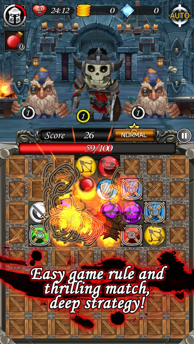 Puzzle Breaker - Hero of Fantasy Saga screenshot 4