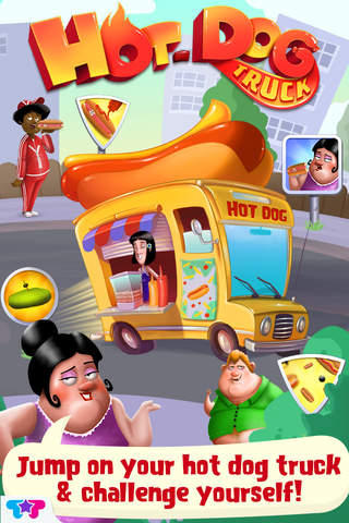 Hot Dog Truck : Lunch Time Rush! Cook, Serve, Eat  - náhled