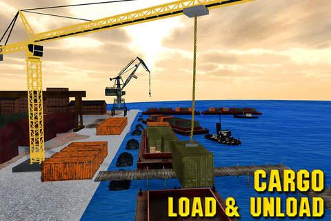 Cargo Crane Transporter Sim - náhled