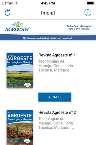 Agroeste APP - náhled