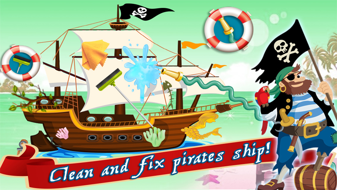 App Shopper: Pirate Ship Clean Up (Games)