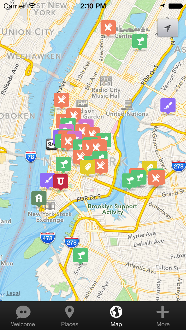 NYC Urban Adventures - Travel Guide Treasure mApp screenshot 5