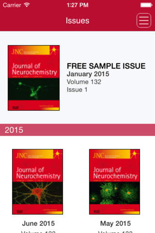 Journal of Neurochemistry - náhled
