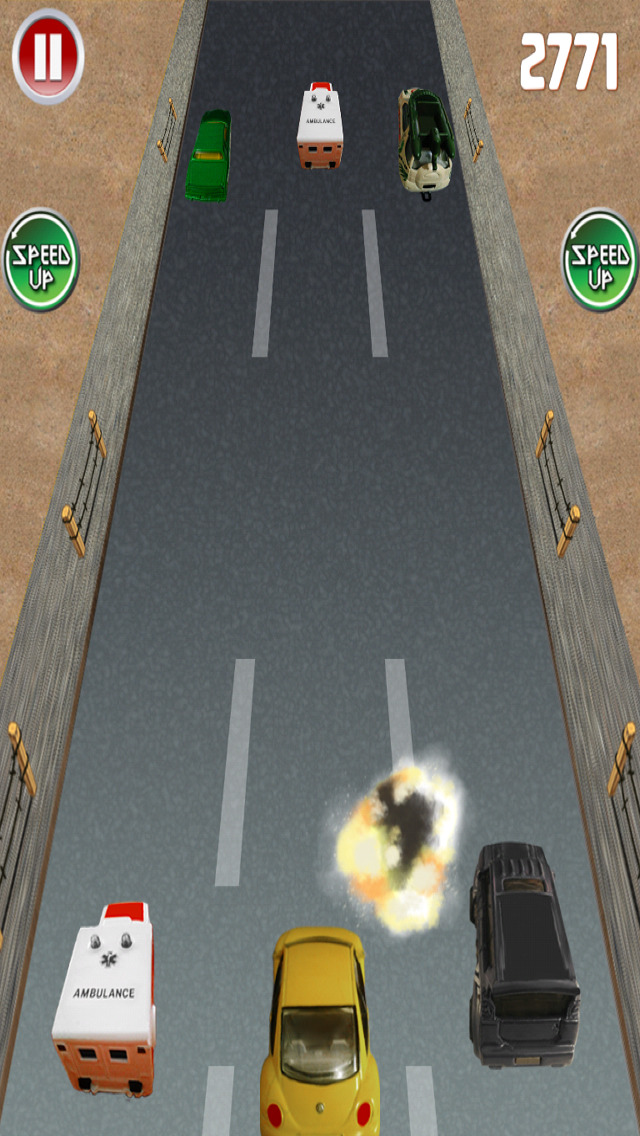 A Motorcycle Police Chase Race Track Game PRO screenshot 4