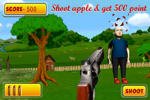 AppleShoots–Shoot the Apple placed on person head - náhled