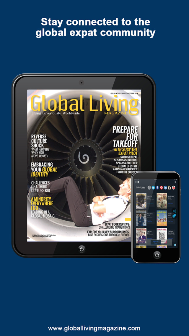 Global Living Magazine screenshot 1
