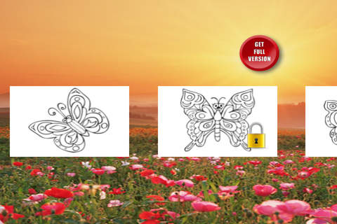 Coloring Book Butterflies - náhled