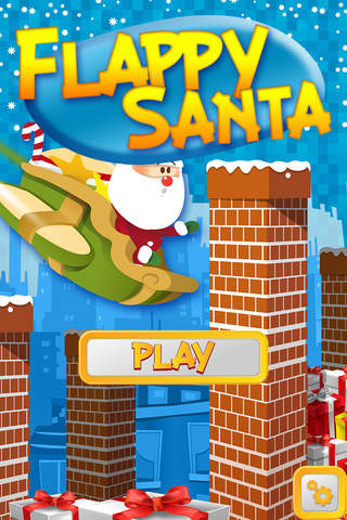 Dazzle Flappy Santa : Le Père Noël volant [Gratuit - náhled
