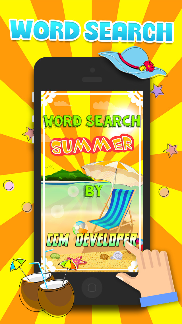 Word Search Summer screenshot 1