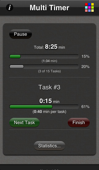 Multi Task Timer screenshot 2