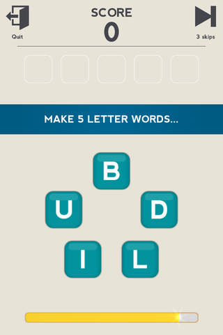 5 Little Letters - Unscramble Words - náhled