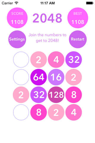 2048 Circles Plus - náhled