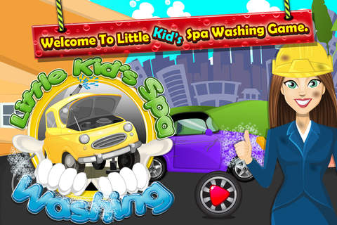 Little Kids car spa and Washing - free kids games - náhled