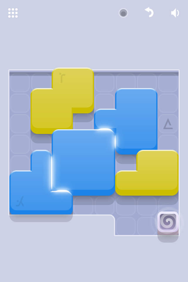 its up to you to unscramble the blocks and connect the colors.