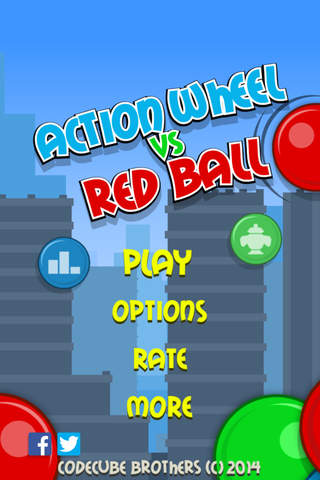 Action Wheel vs Red Ball FREE - náhled