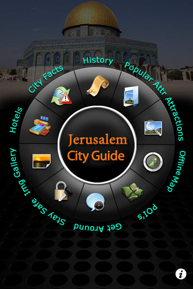 jerusalem offline map travel guide