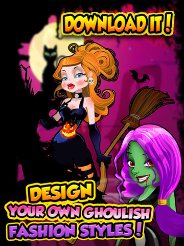A Monster Chickz Spooky Dress-Up Make-Over - Free Salon Games for Girls screenshot 6