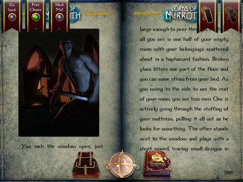 Gamebook Adventures 10: Lords of Nurroth screenshot 8