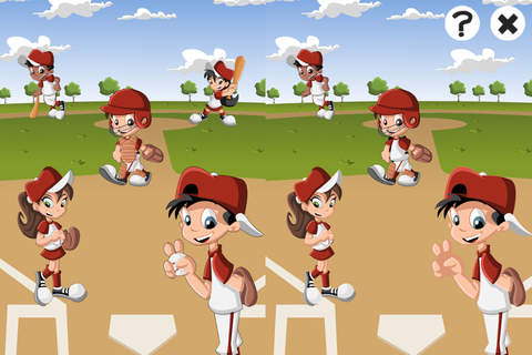 American Baseball Learn-ing Game for Children in N - náhled