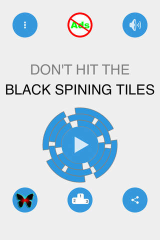 Crazy Spinning Wheel Tiles - Don't hit the black c - náhled