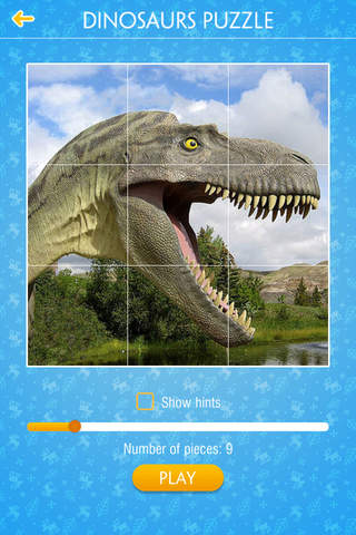 Dinosaur Jigsaw Puzzle - náhled