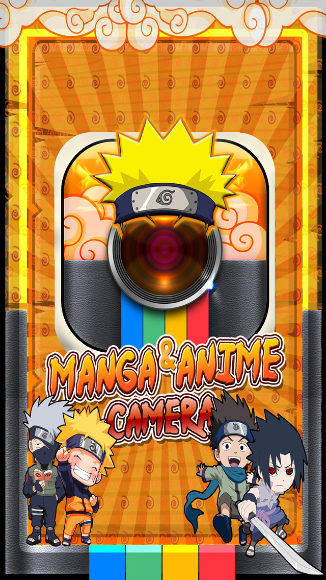 Manga & Anime Sticker Camera -  Naruto Shippuden Edition Super