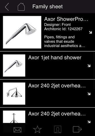 Axor App - náhled