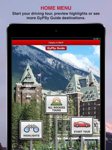 Calgary to Banff GyPSy Guide screenshot 9