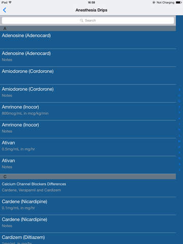 Vargo Anesthesia Mega App screenshot 8
