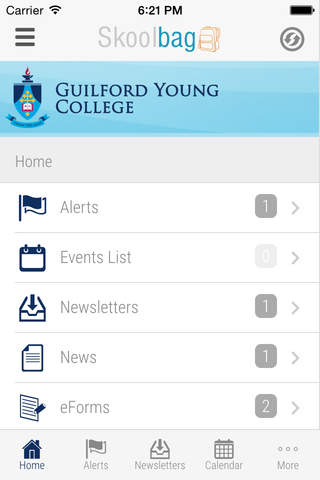 Guilford Young College - Skoolbag - náhled