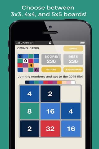 2048: Number Tile Puzzle Game Saga - náhled