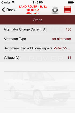 Запчасти Land Rover Range - náhled