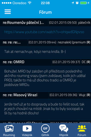 iRouming - náhled
