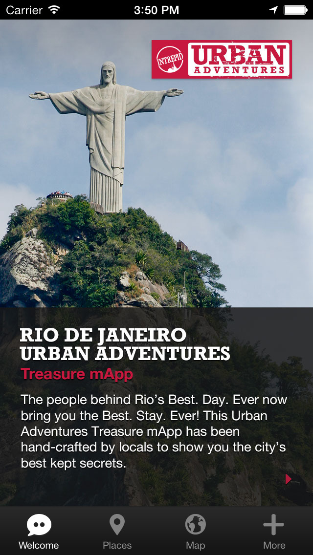 Rio de Janeiro Urban Adventures - Travel Guide Treasure mApp screenshot 1