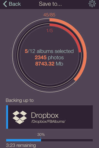 PikUp - Backup Social Photo - náhled