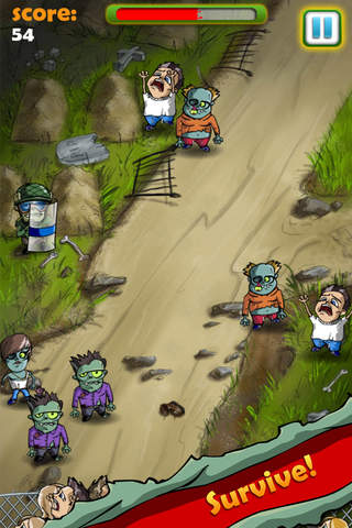 Zombies: Smash & Slide - náhled