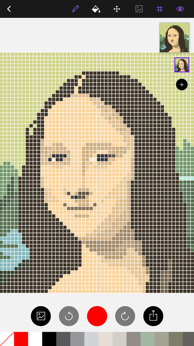 pixel art iphone