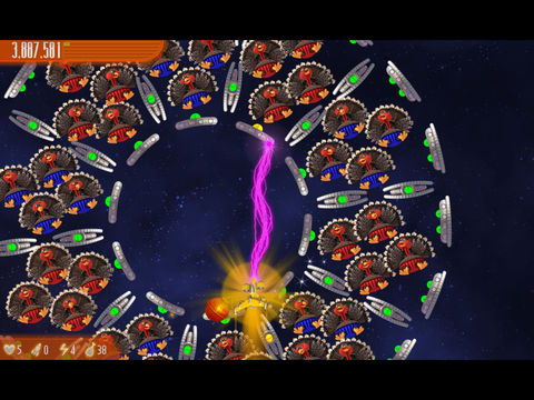 Chicken Invaders 4 Thanksgiving HD - náhled