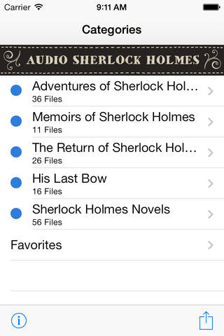 Sherlock Holmes Audio Library - náhled
