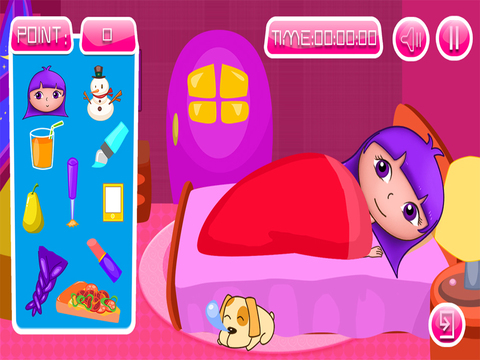 Anna sleep slacking game screenshot 7