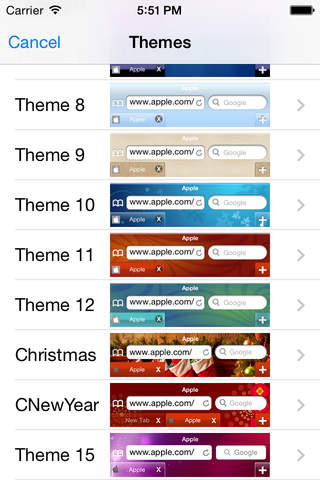 Fast Web Browser - New automatic full screen firef - náhled