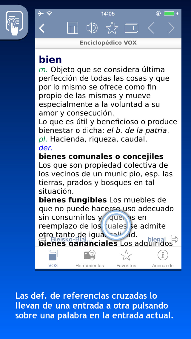 Diccionario enciclopédico VOX screenshot 5