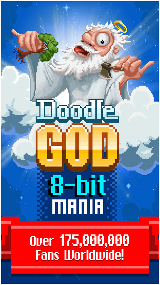 Doodle God: 8-bit Mania screenshot 1