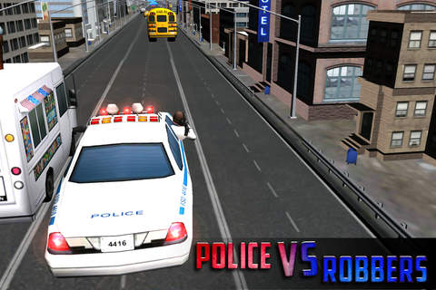 Police Car Chase Simulator 3D - náhled